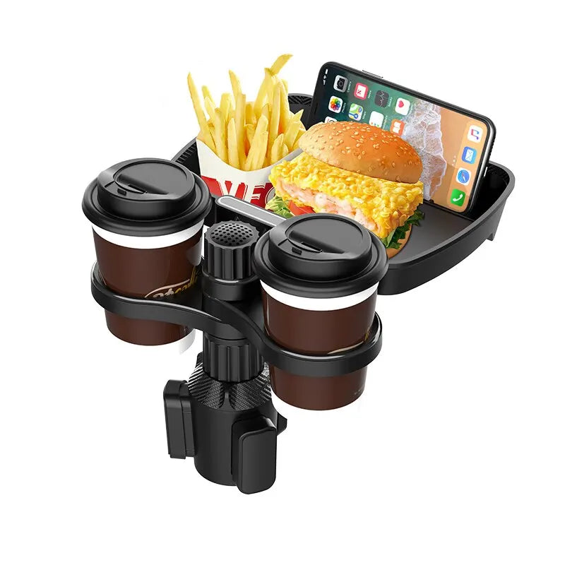 Elevate Your Driving Experience with a Car Seat Cup Holder Snack Tray Drink Holder