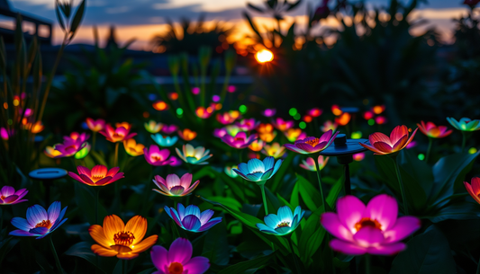 Brighten Your Garden with Solar Flower Lights: A Touch of Magic for Your Outdoor Space