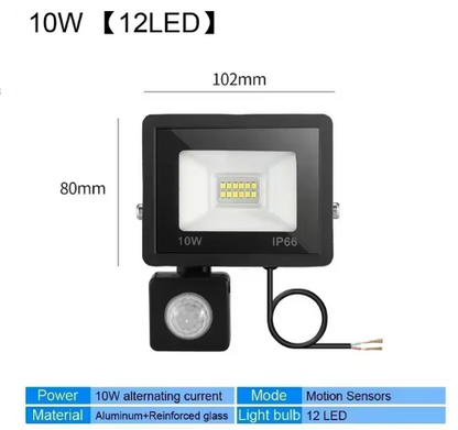 Motion Sensor LED Flood Light