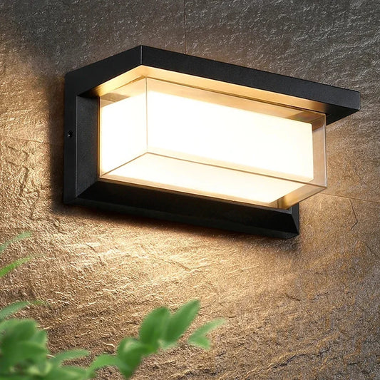 Led Outdoor Wall Light Waterproof IP66 Motion Sensor