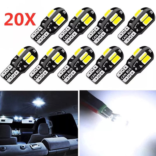 20/10/2PCS Car Interior Bulb