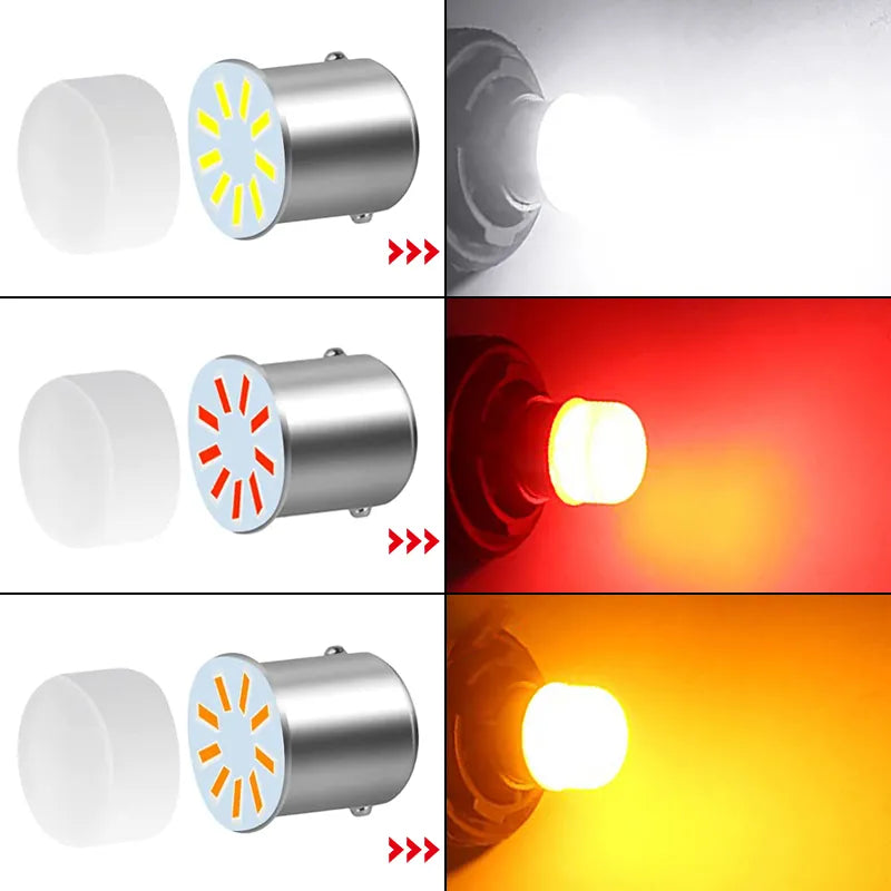 1 PCS P21/5W Ba15S 1156 LED Bulb - Royal Lights & Home Decor