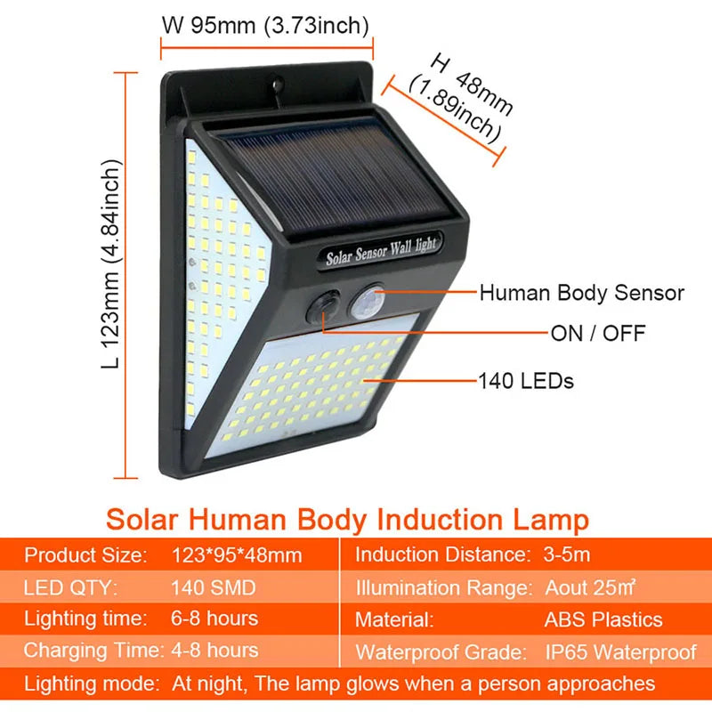 Solar sensor light