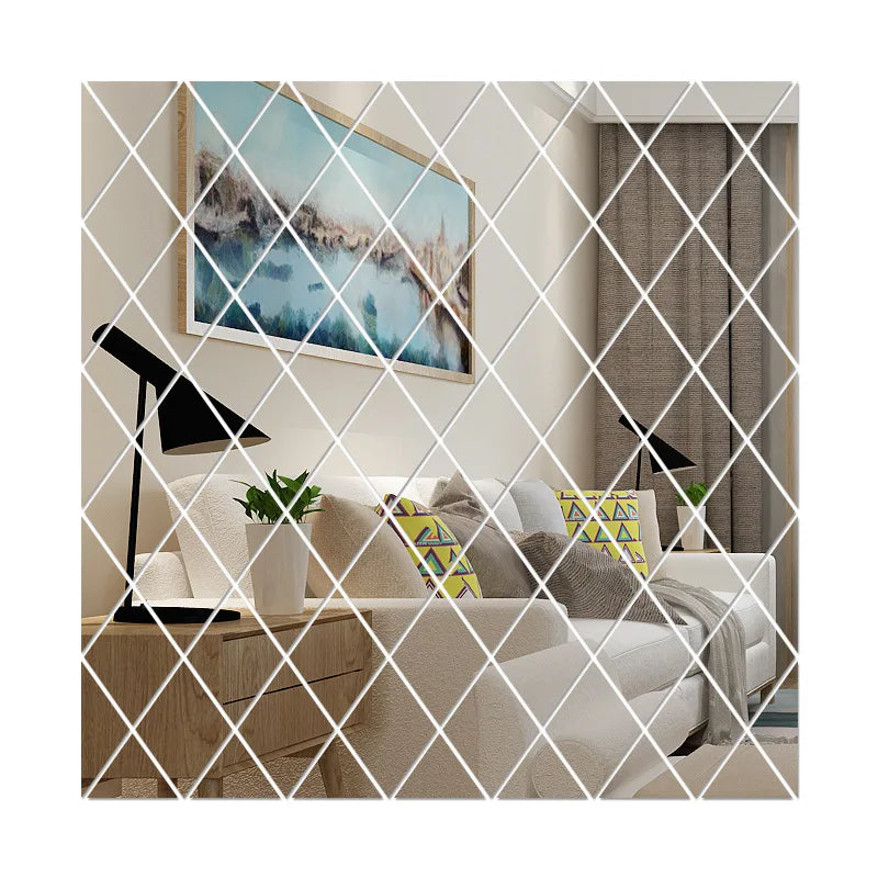 Diamonds Triangles Shape wall sticker