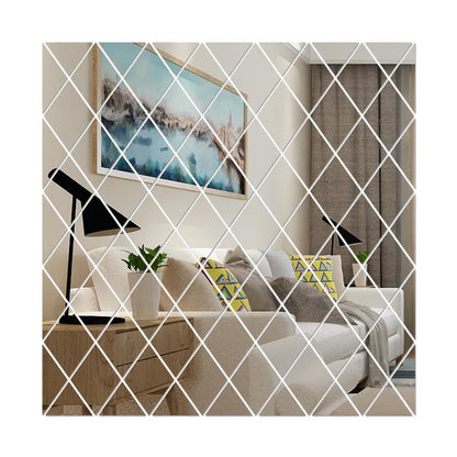 Diamonds Triangles Shape wall sticker