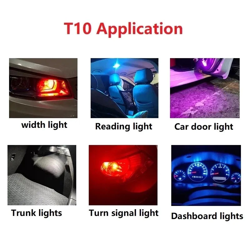 10/2pcs W5W Led T10 Car Light