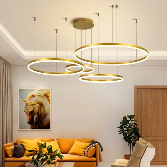 Modern LED Ceiling Chandelier Lamp