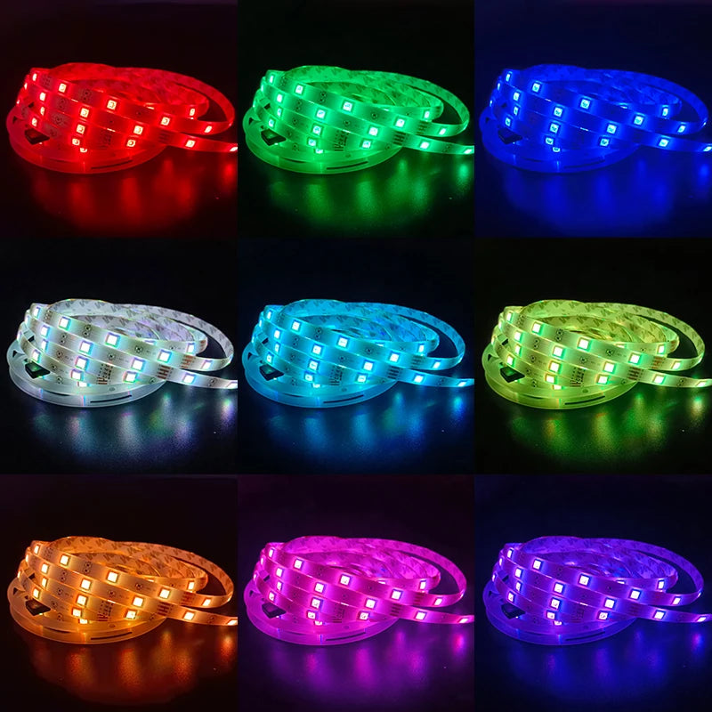 Bluetooth LED Strip lights 5050 RGBW Remote control color variant 