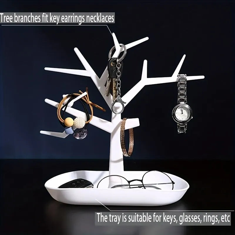 1PC Tree Hanger Creative Necklace Jewelry