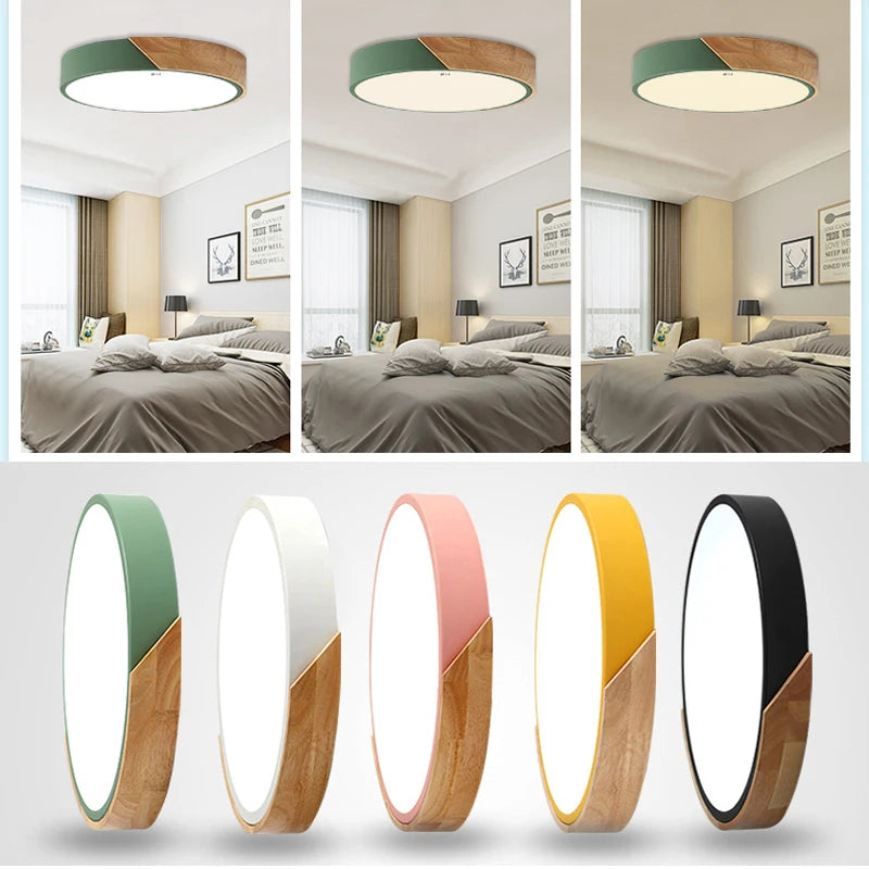  Led Techno LED Ceiling Light For Room Decoration
