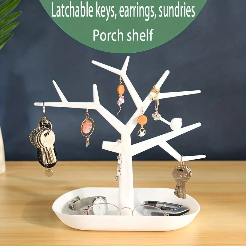 1PC Tree Hanger Creative Necklace Jewelry