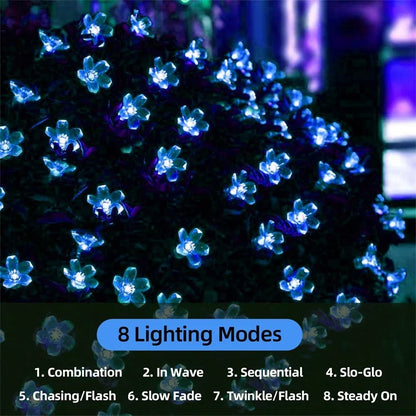 Solar Garden Light Flower 