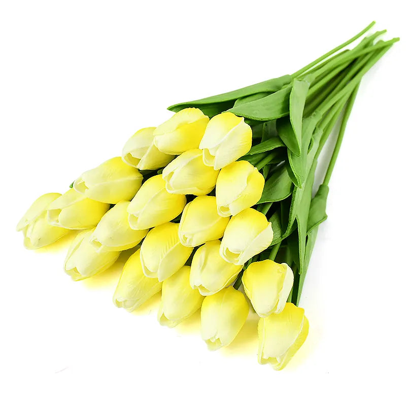 Tulip Flower Artificial Tulip Bouquet - Royal Lights & Home Decor