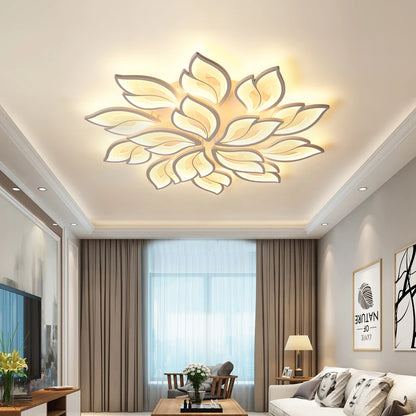 Modern LED Ceiling Lamps  With Remote Control Dimmable light fixtures