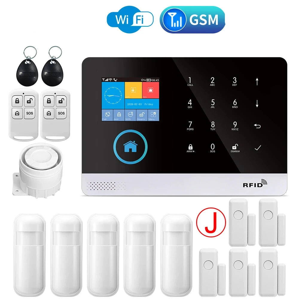 Alarm System for Home Burglar Security