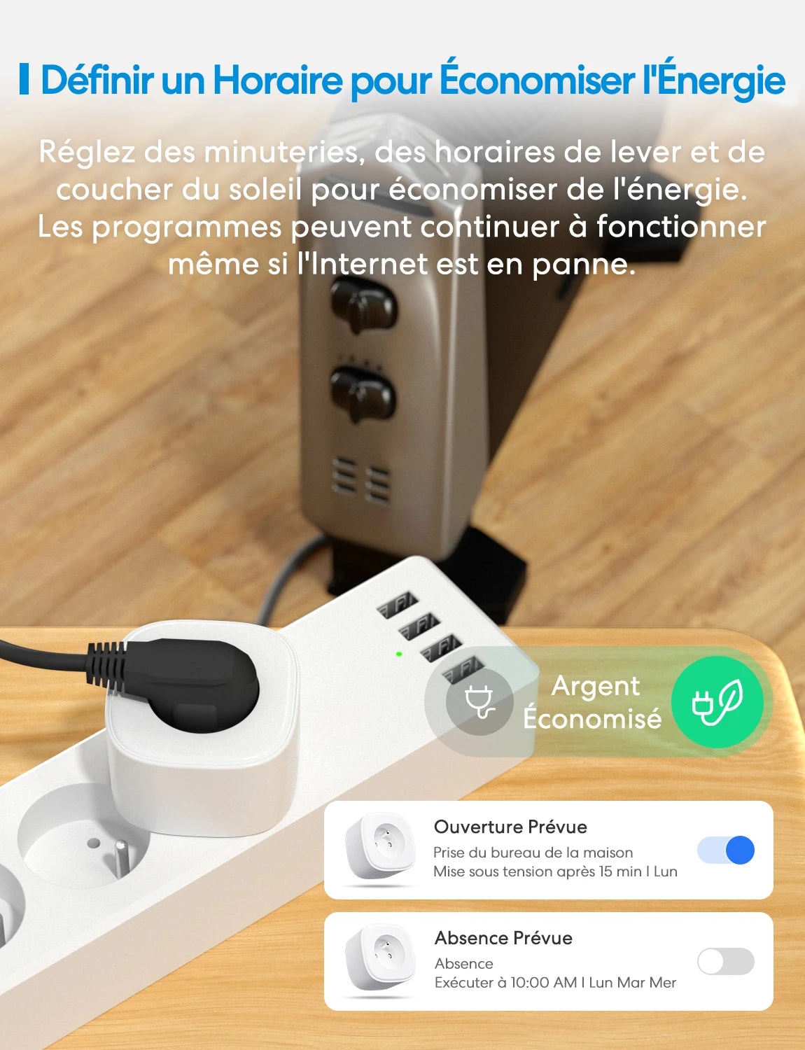 Home Kit Smart WIFI Plug FR Socket Timer Function APP Remote Control Support Alexa Google Home