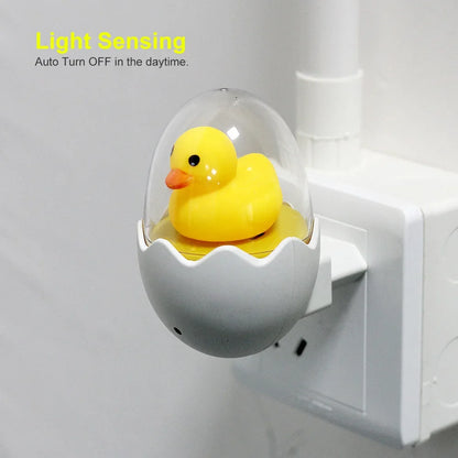 Cute Yellow Duck Bedroom Lamp