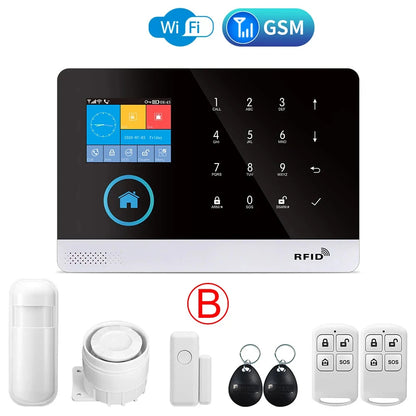 Alarm System for Home Burglar Security