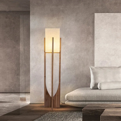 Fairbanks Floor Lamp Wooden Floor Lamp