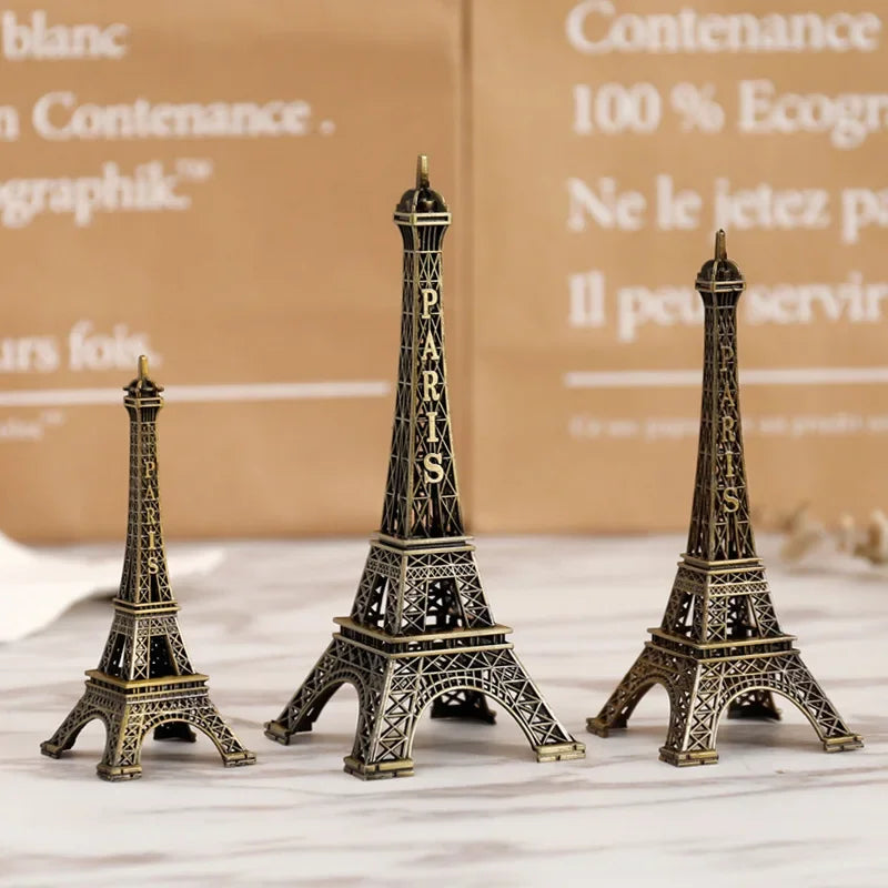 Bronze Paris Eiffel Tower Metal Crafts