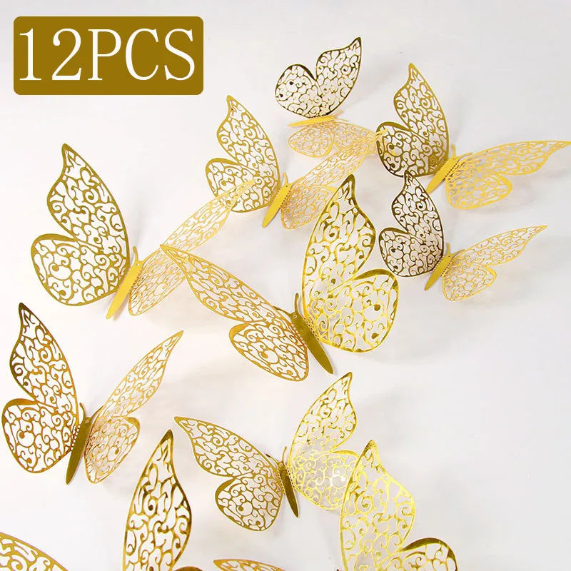 12 Butterfly Creative Wall Sticker