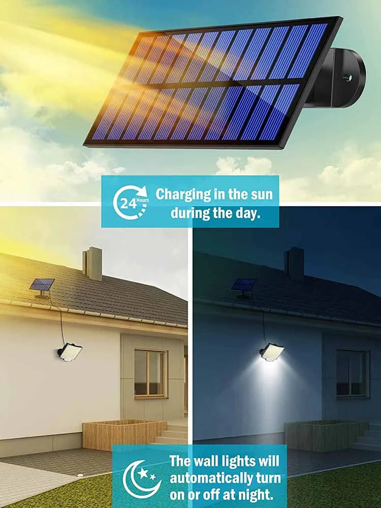 LED Solar Light Outdoor Waterproof with Motion Sensor