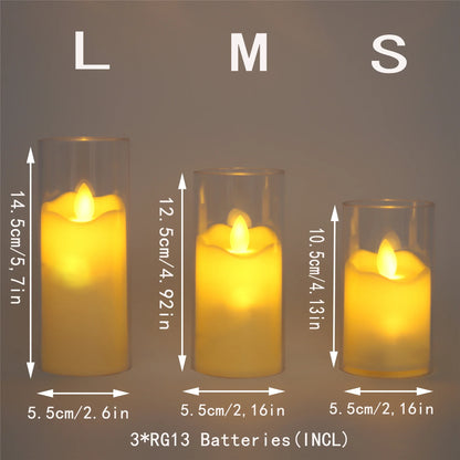 6Pcs Led Flameless candles