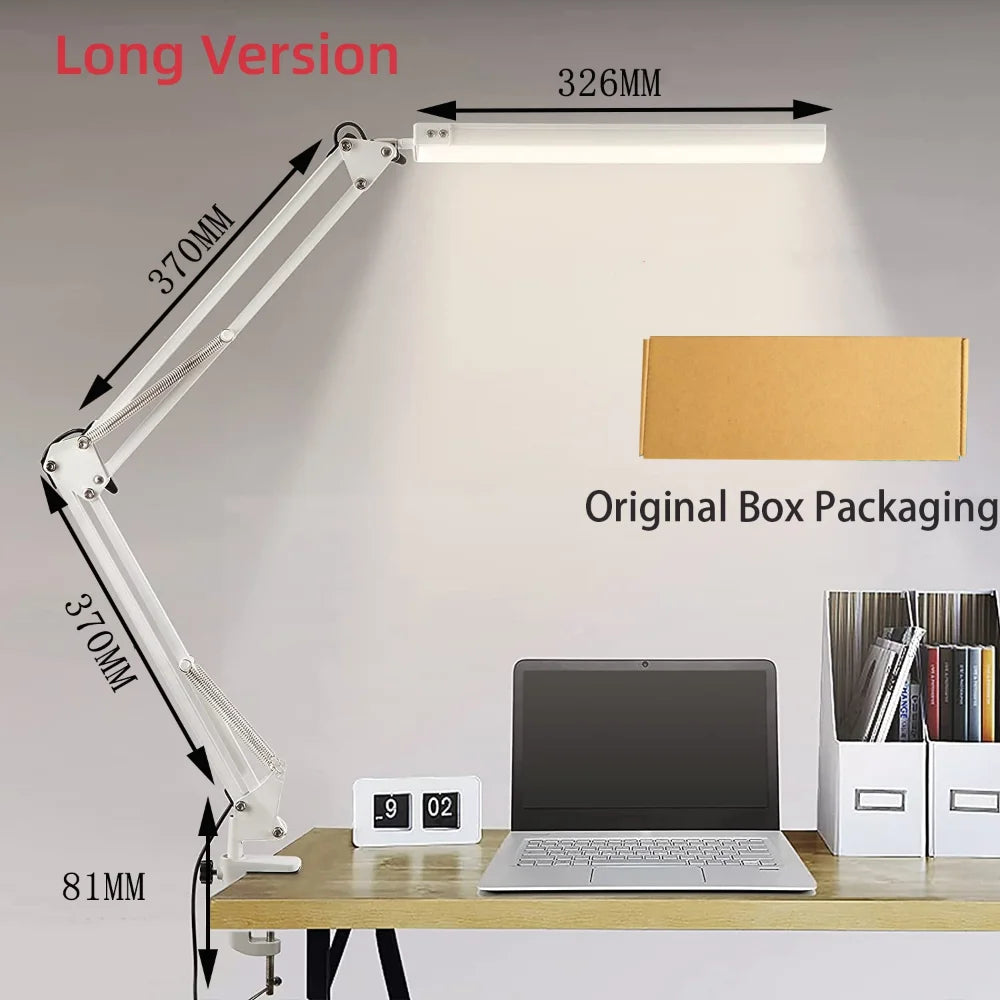 LED Desk Lamp with Clamp 10W