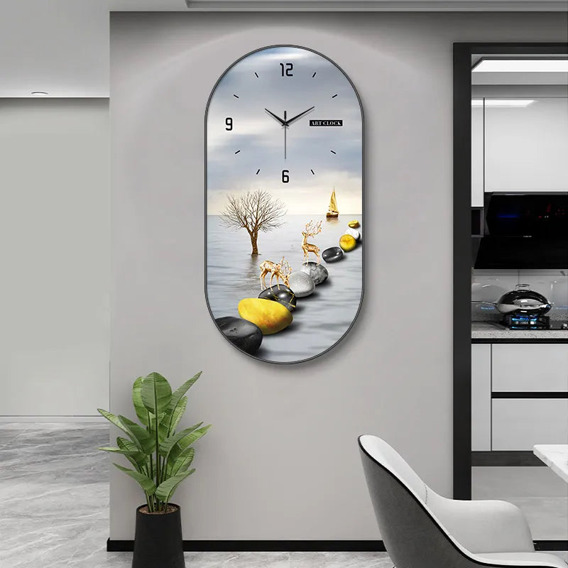 Modern luxury wall clock - Royal Lights & Home Decor