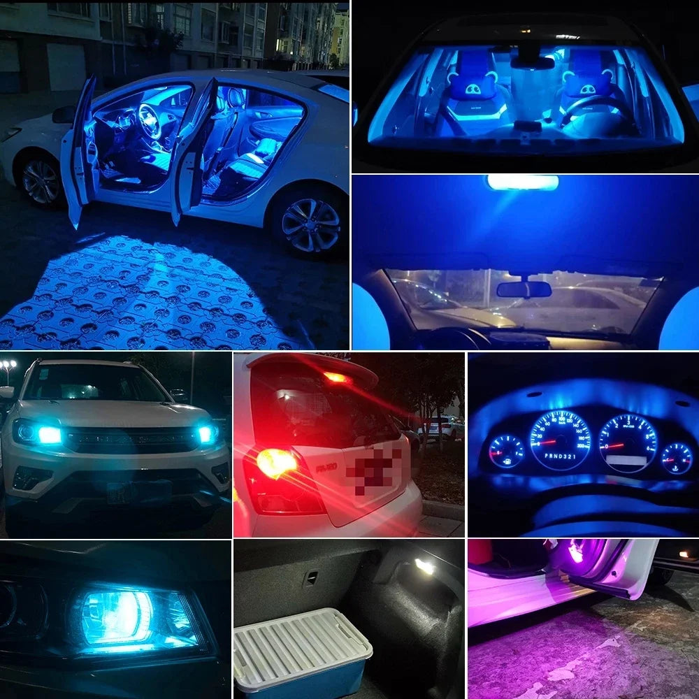 10/50pcs Newest W5W Led T10 Car Light