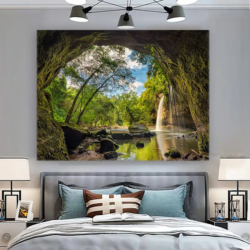 Landscape Tapestry Tapices Room Wall Art