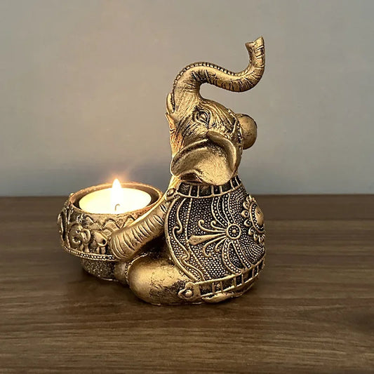 Candle Holders Elephant