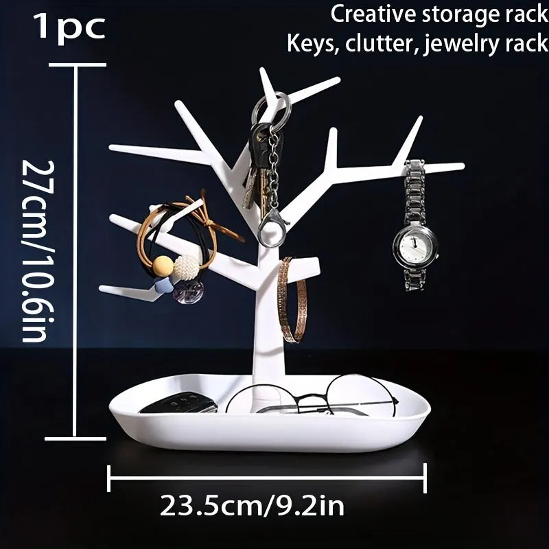 1PC Tree Hanger Creative Necklace Jewelry