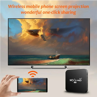 Global Version 2024 Android10 Smart TV Box Home Theater