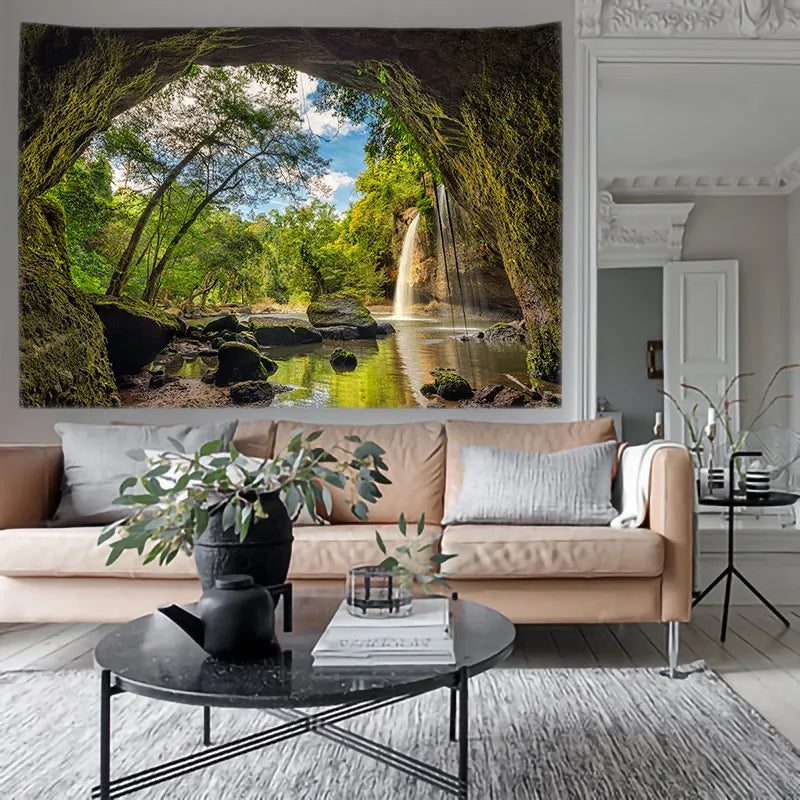 Landscape Tapestry Tapices Room Wall Art