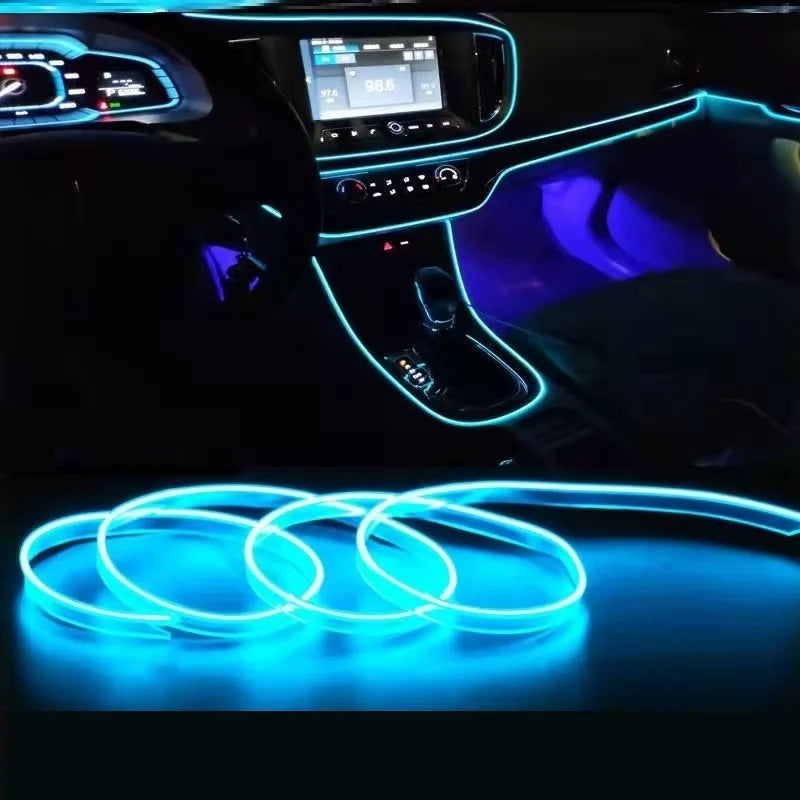 LED Car Atmosphere Lamp Flexible Interior Decoration