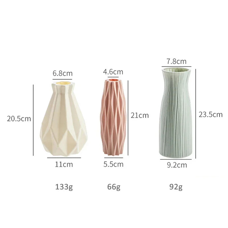 Modern vases decoration