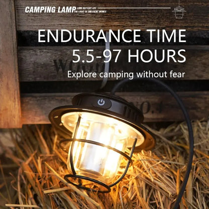 Portable Camping Lantern Waterproof Hanging Emergency Light