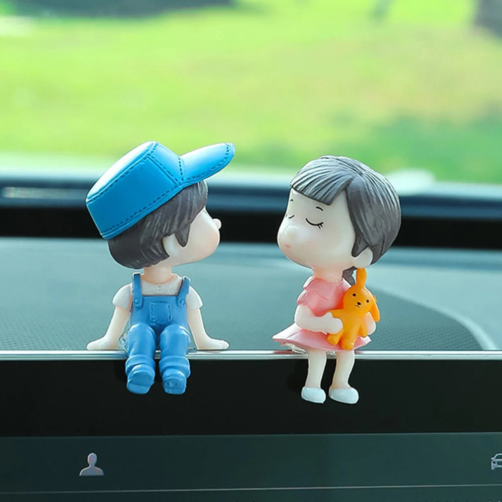 Cute Cartoon Couples Action Figure - Royal Lights & Home Decor