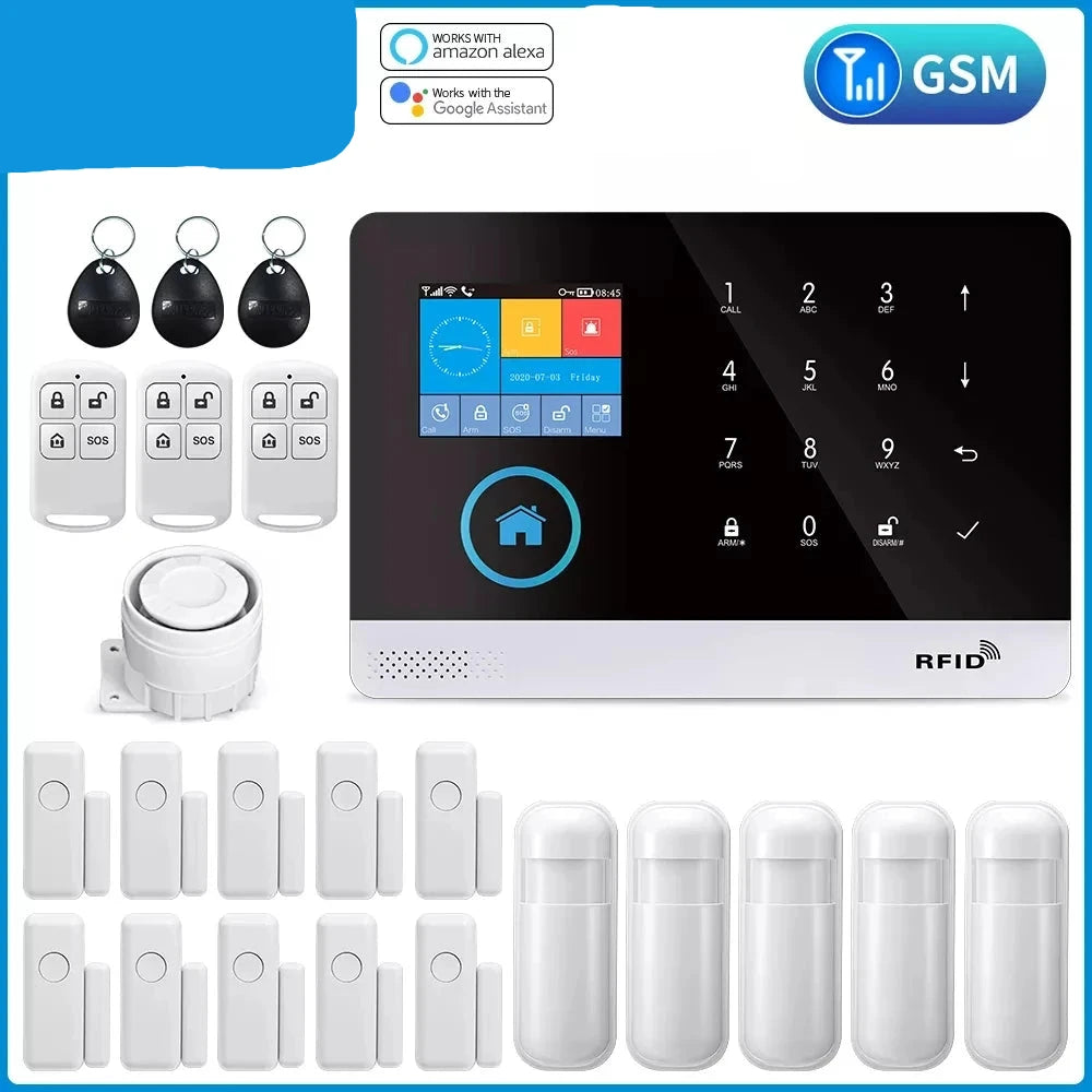 Alarm System for Home Burglar Security