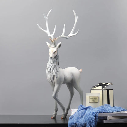 35cm High-End Deer Sculpture