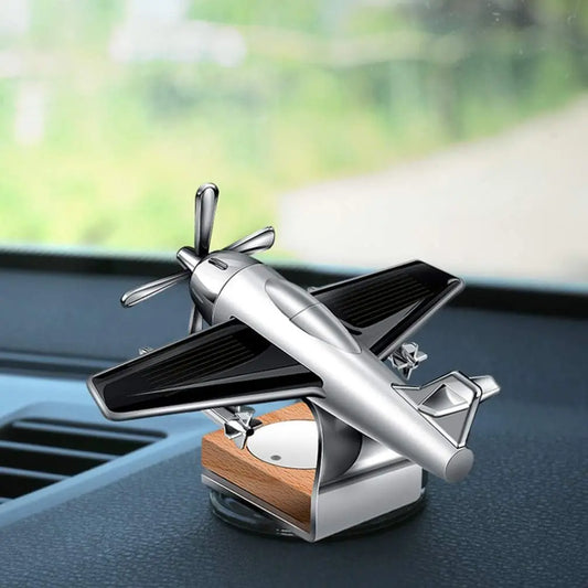 Car Essential Oil Diffuser Solar Airplane