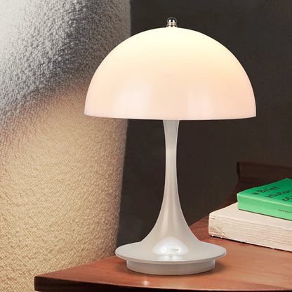 LED mushroom small table lamp portable