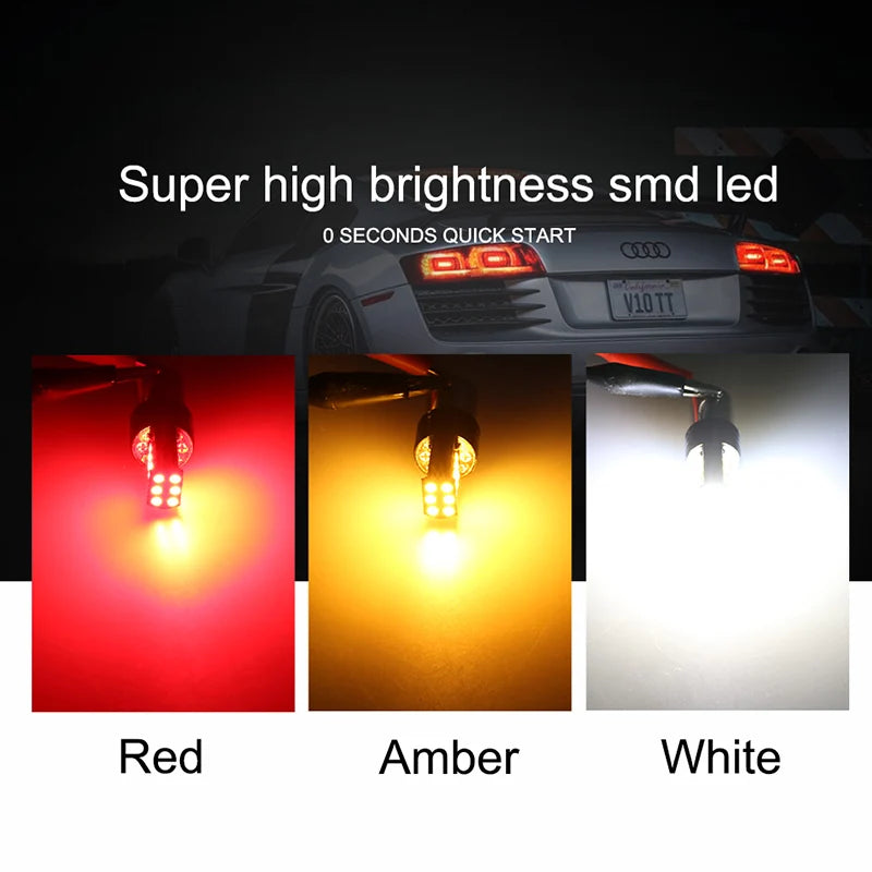 Car Turn Signal Lamp Brake Tail Backup Red Light