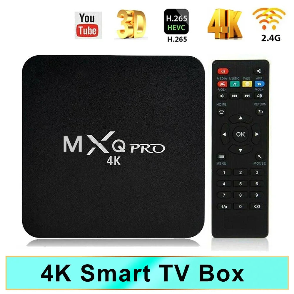 Global Version 2024 Android10 Smart TV Box Home Theater