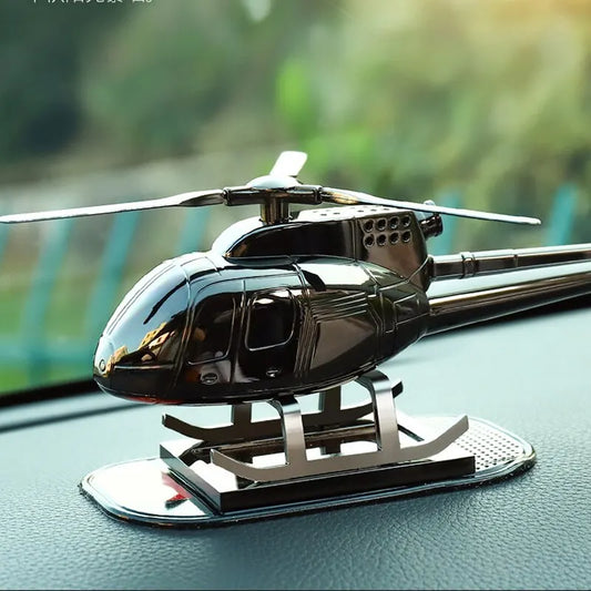 Solar Rotatable Helicopter Car Interior Aromatherapy