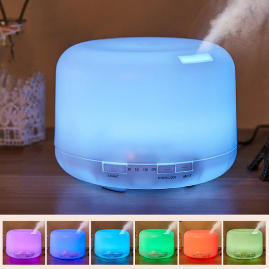 Air Humidifier With Colorful Night Lights