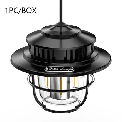 Portable Camping Lantern Waterproof Hanging Emergency Light