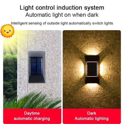 12 led Staircase Villa Balcony Lighting Solar Sensor Wall Lights