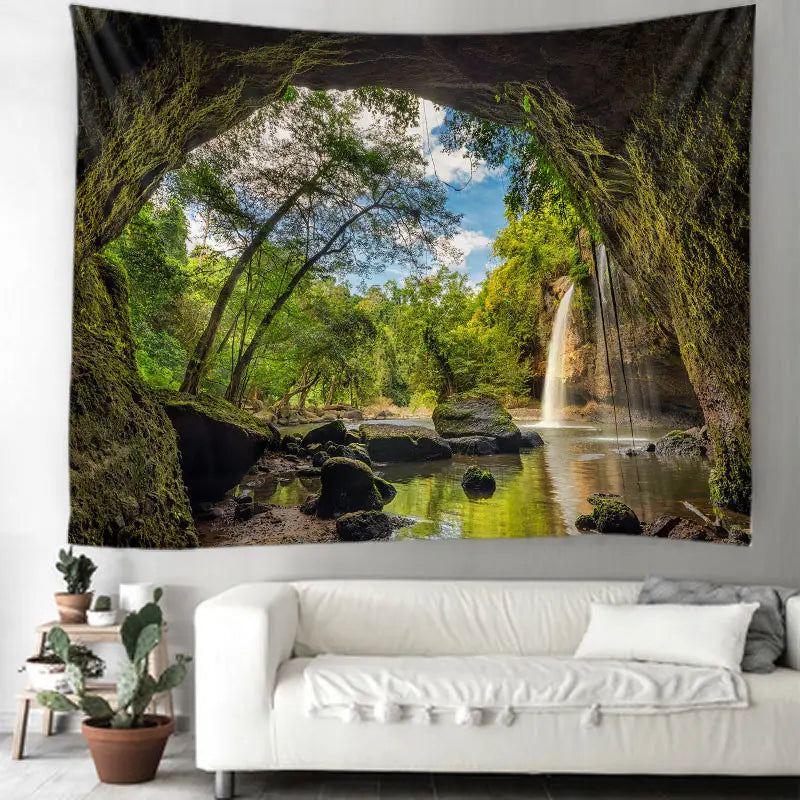 Landscape Tapestry Tapices Room Wall Art